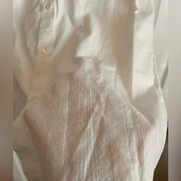 Marithe Francois Girbaud White Button-Up Shirt - Picture 5 of 12